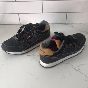 Levi’s black denim shoes